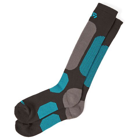 AXIAL Base Coolmax Socks Black/Teal [Blemished - Very Good]
