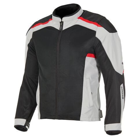 SEDICI Federico 2 Mesh Jacket  Silver/Black/Red / LG [Blemished - Good]
