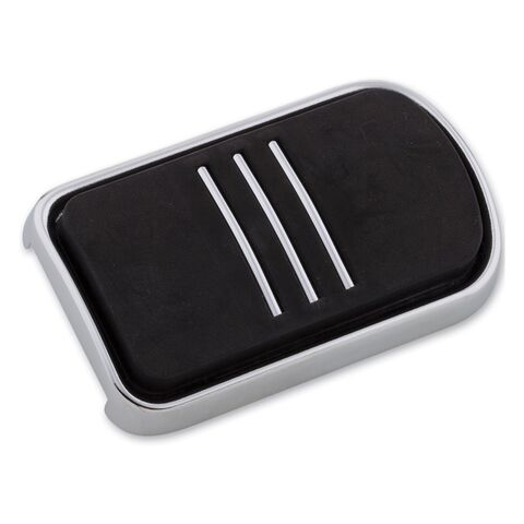 Milwaukee Twins Streamliner Brake Pedal Pad For Harley 1981-2026 Chrome [Open Box]