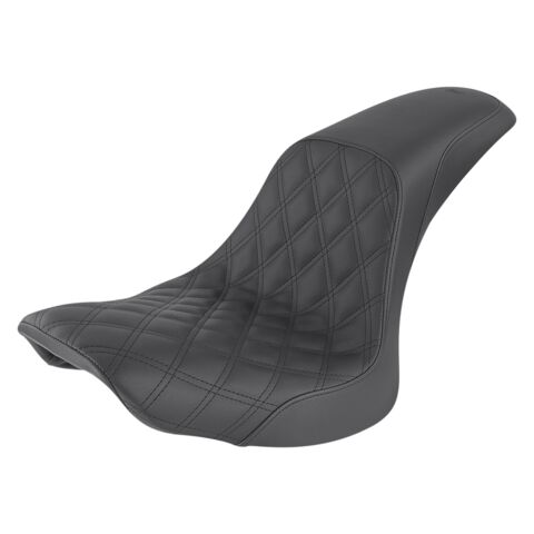 Saddlemen Profiler Seat For Harley Softail Heritage / Deluxe 2006-2017 Lattice Stitch LS [Blemished - Good]