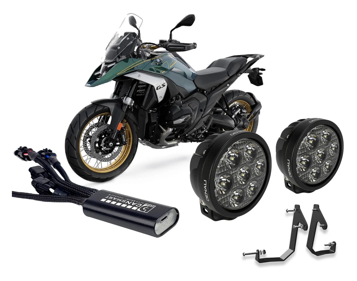 Denali D7 CANsmart Lighting Bundle BMW R1300GS 2024-2026