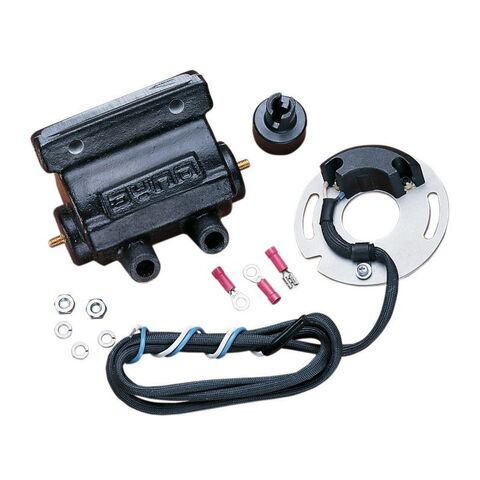 Dynatek Dyna S Dual Fire Ignition Kit For Harley 1970-1999 [Incomplete]