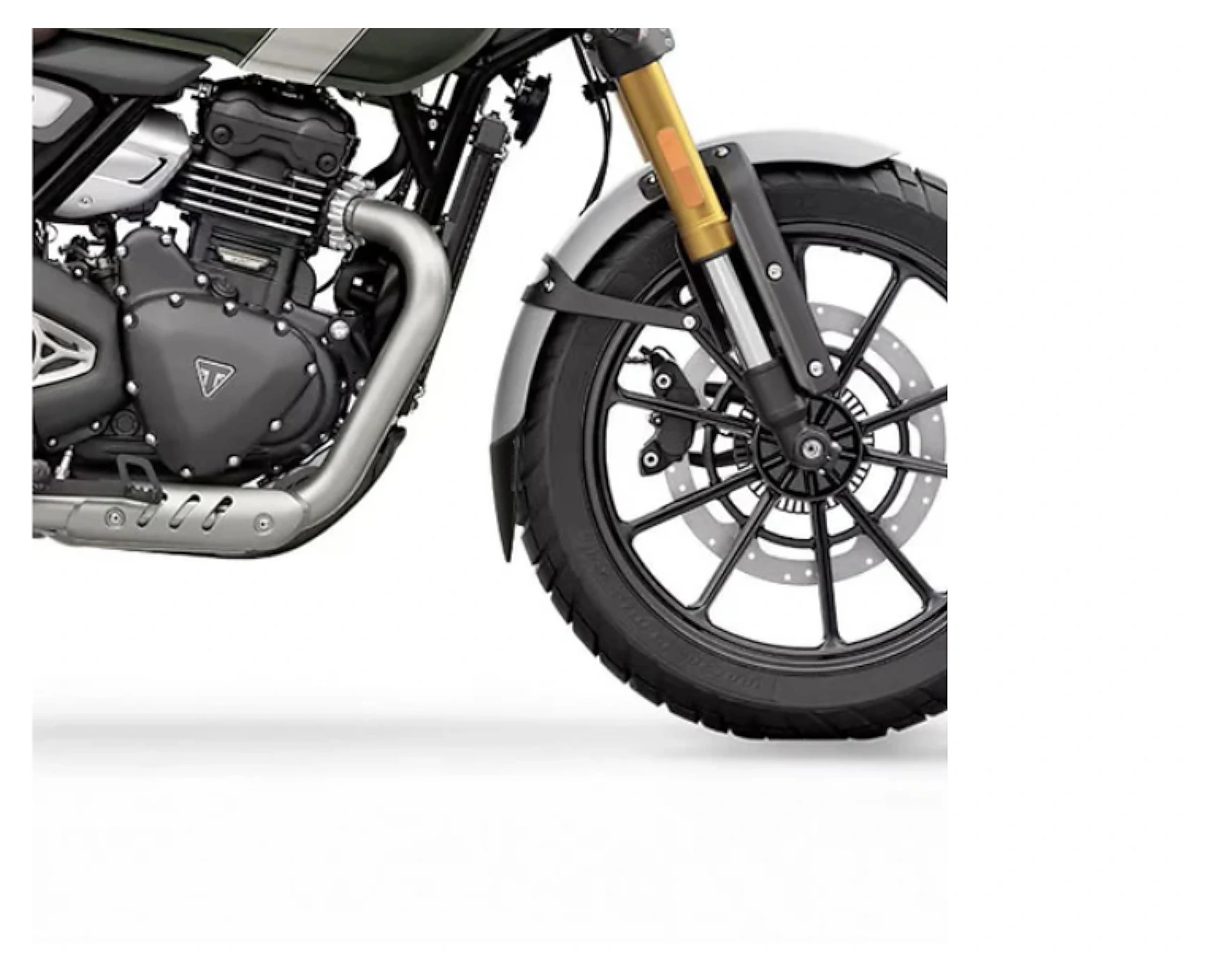 Puig Front Fender Extender Triumph Scrambler 400 X 2024-2026