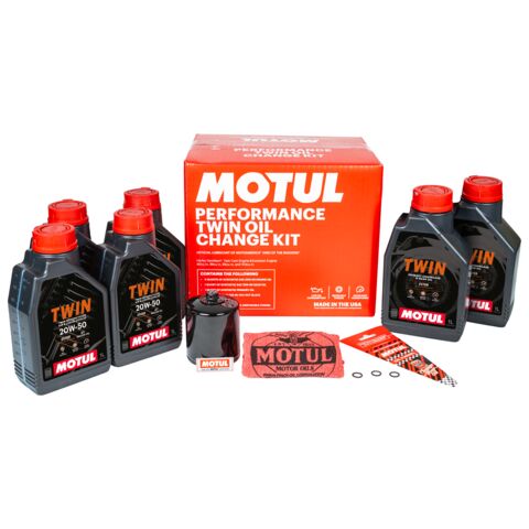 Motul Twin Oil Change Kit For Harley Twin Cam 1999-2017