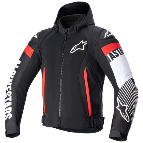 Alpinestars Zaca Air WP Jacket Black/Bright Red / MD [Open Box]
