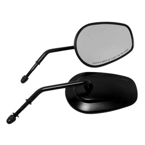 Original Garage Moto Black OEM Style Mirrors For Harley