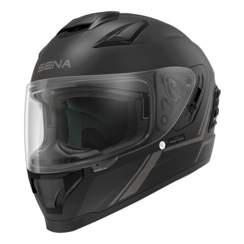 Sena Stryker Mesh Bluetooth Helmet Matte Black / LG [Blemished - Good]