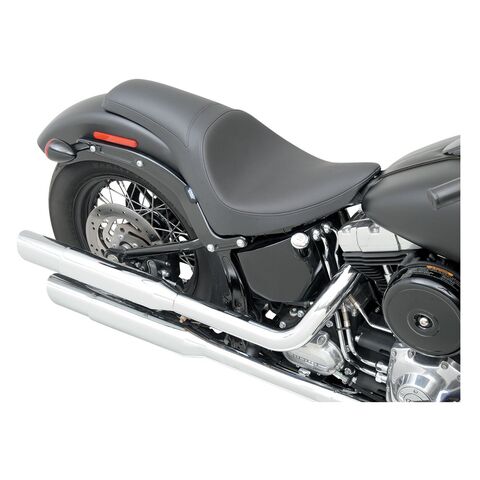 Drag Specialties Predator Seat For Harley FXS / FLS/S 2011-2017 Smooth / Solar Reflective Leather [Open Box]