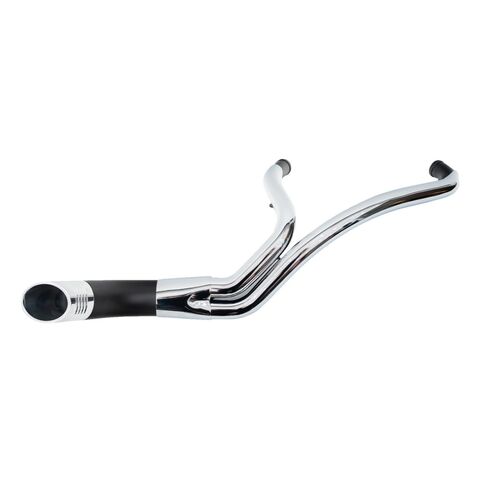 Trask Up Yours 2-Into-1 Exhaust For Harley Touring 1999-2016 Chrome with Black [Blemished - Very Good]