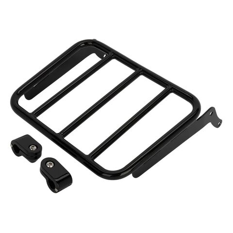 HogWorkz Add-On Luggage Rack For Harley Low Rider / Sport Glide 2018-2026 Black [Open Box] Black [Blemished - Good]