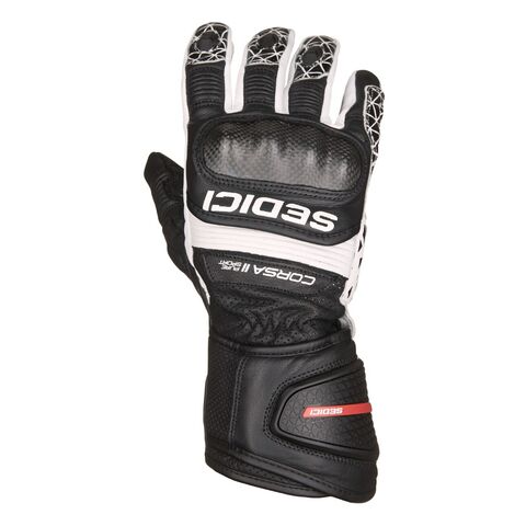 SEDICI Corsa 2 Gloves Black/White / MD [Open Box]