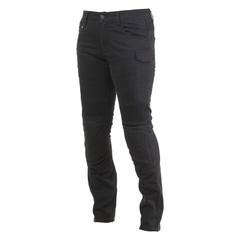 Street & Steel Raven Women's Riding Jeans 4 / Black [Blemished - Very Good]