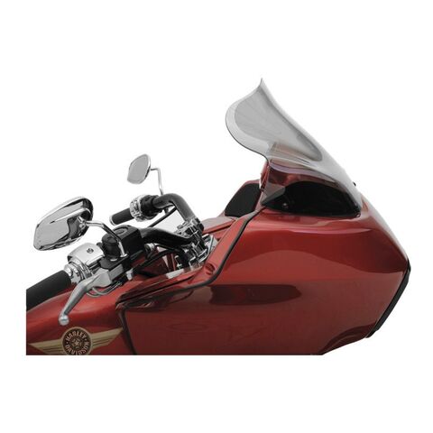 Klock Werks Flare Windshield For Harley Road Glide 1998-2013 Black / 8" Tall Sport [Previously Installed]