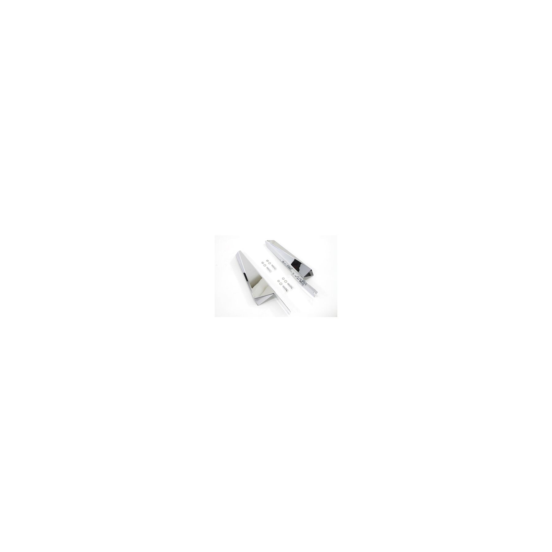V-Twin Mfg. V-Twin Mfg. Fork Mount Wind Deflector Set For Harley Touring 1985-2013 - $112.05 at J&P Cycles