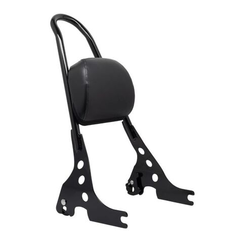 HogWorkz Detachable Sissy Bar Backrest For Harley Sportster 2004-2022 Black [Open Box]