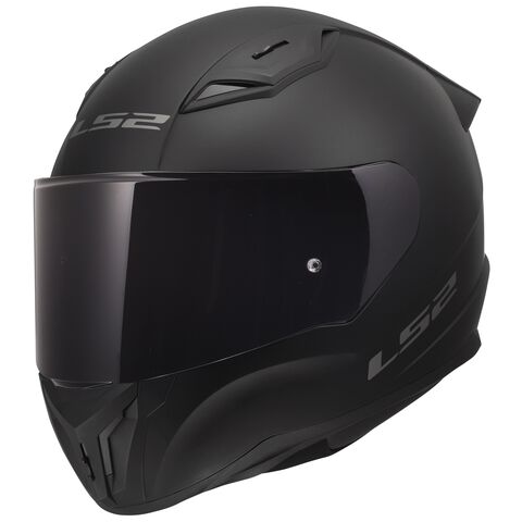 LS2 Centric Helmet - Dark Smoke Shield XL / Matte Black [Blemished - Good]