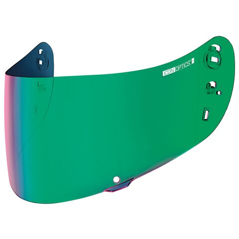Icon Optics ECE 22.06 Face Shield RST Green [Blemished - Good]