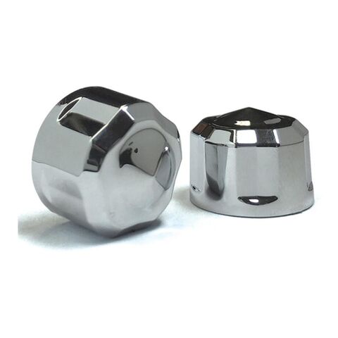 Ciro Crown Engine Bolt Cap Kit For Harley Softail / Touring 2017-2026 Chrome [Open Box]