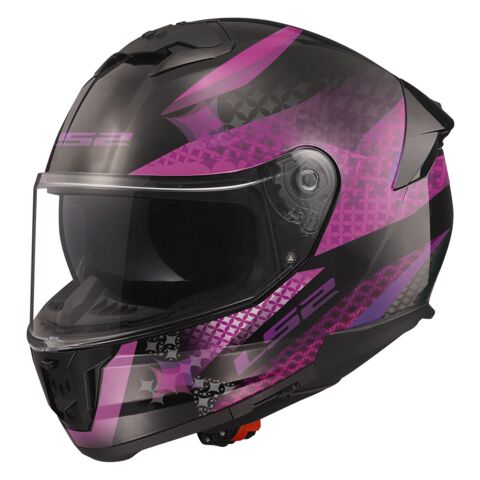 LS2 Stream II Lux Helmet Matte Black/Pink / XS [Blemished - Good]