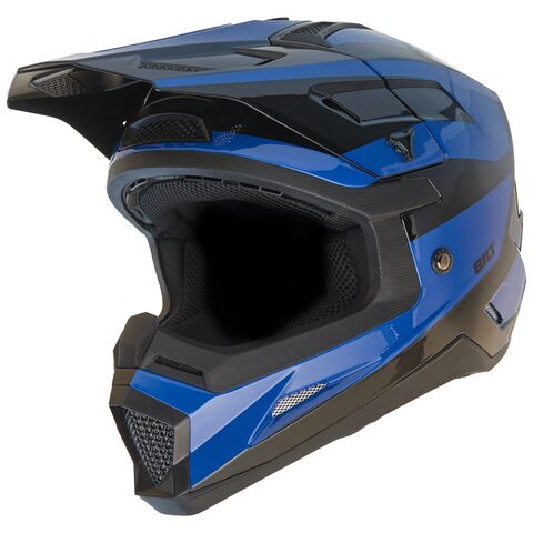 BILT Youth AX-1 Helmet Youth LG / Black/Blue [Blemished - Good]