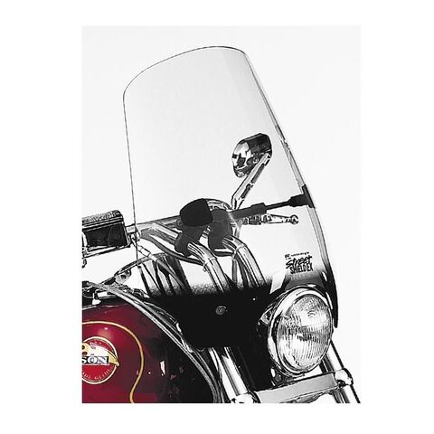 National Cycle Street Shield EX Windshield Light Tint / 7/8" Handlebars [Open Box] 7/8" Handlebars / Light Tint [Blemished - Good]
