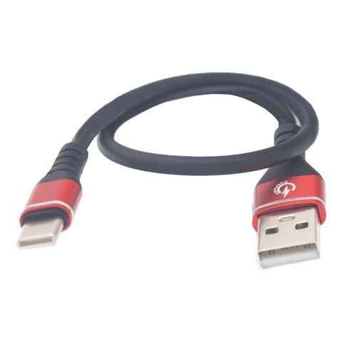 RidePower Male USB To Male USB-C Charging Cable 12" [Blemished - Good]