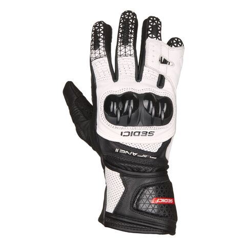 SEDICI Chicane 2 Gloves Black/White / MD [Blemished - Very Good]