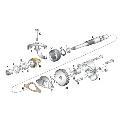 J&P Cycles Starter Shaft For Harley FL FX 1970-1984 [Open Box]