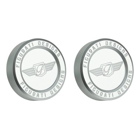 Figurati Designs Performance Front Axle Nut Covers For Harley Touring 2023-2026