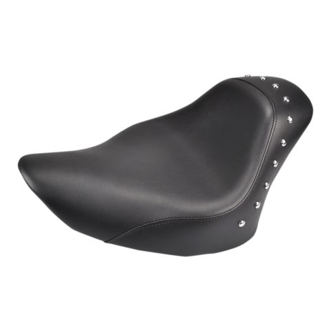 Saddlemen Renegade Deluxe Solo Seat For Harley Softail 2006-2017 Studded / Black [Blemished - Good]
