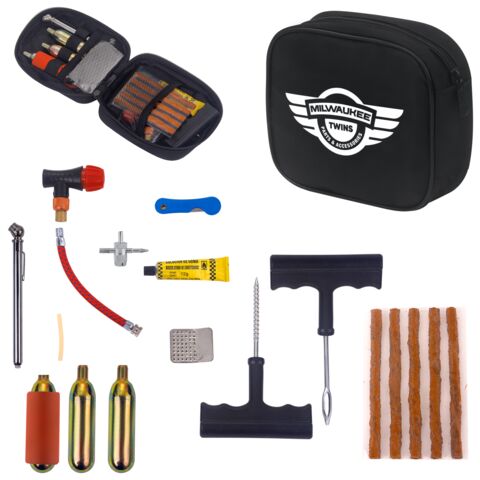 Milwaukee Twins Motorcycle Tire Repair Kit