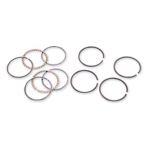 Hastings Piston Ring Set For Harley 74" Big Twin 1955-1980 +.010 [Open Box]