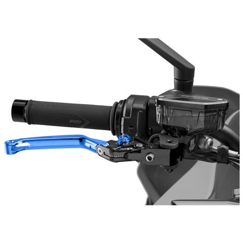 Puig Foldable Brake Lever 4.0 Blue/Blue [Blemished - Good]