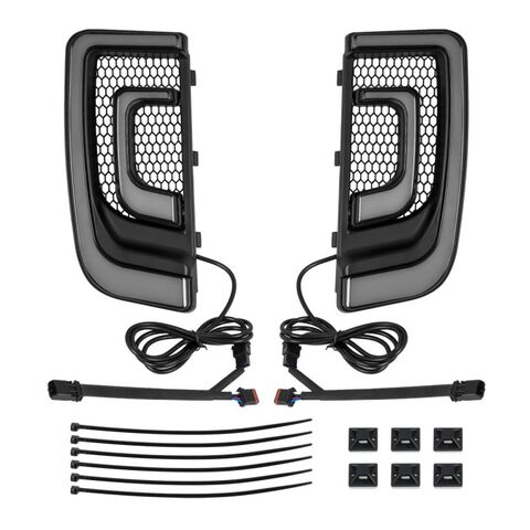 HogWorkz Lumipro Lower Vented Fairing LEDs For Harley Softail 2018-2026