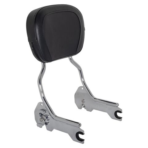HogWorkz Detachable Sissy Bar Backrest For Harley Softail 2018-2026 Chrome [Demo - Acceptable]