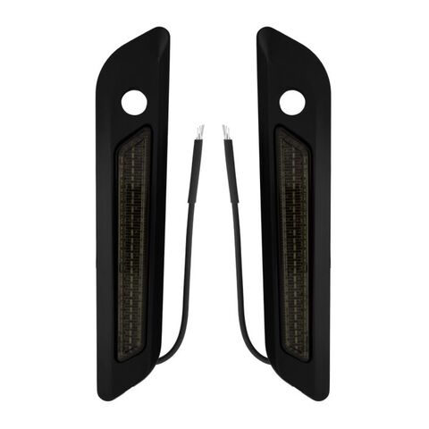 HogWorkz Saddlebag LED Latch Coverz For Harley Touring