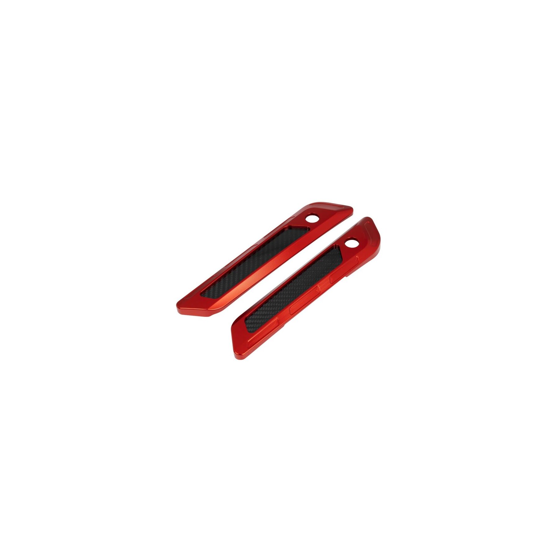 HogWorkz HogWorkz Anodized Saddlebag Latch Covers For Harley Touring 2023-2026 - $99.98 at J&P Cycles