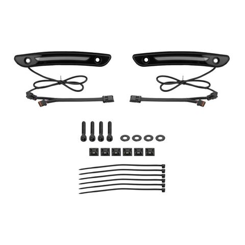 HogWorkz Lumipro Windshield LED Lights For Harley Low Rider ST 2022-2026