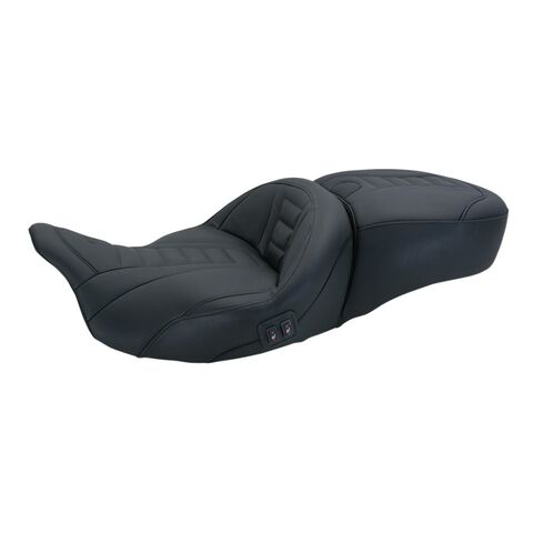 Mustang Super Touring Deluxe Seat For Harley Touring 2008-2025 Deluxe / Heated [Open Box]