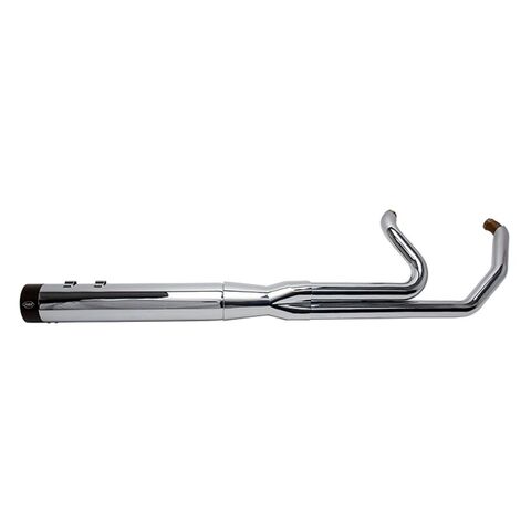 S&S Cycle Sidewinder 2-Into-1 Exhaust For Harley Touring 1995-2016 Chrome [Open Box]