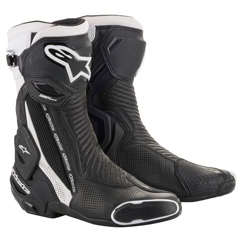 Alpinestars SMX Plus v2 Vented Boots Black/White / 48 [Open Box]