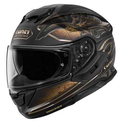 Shoei GT-Air 3 Nile Helmet Black/Copper/Granite / MD [Blemished - Good]