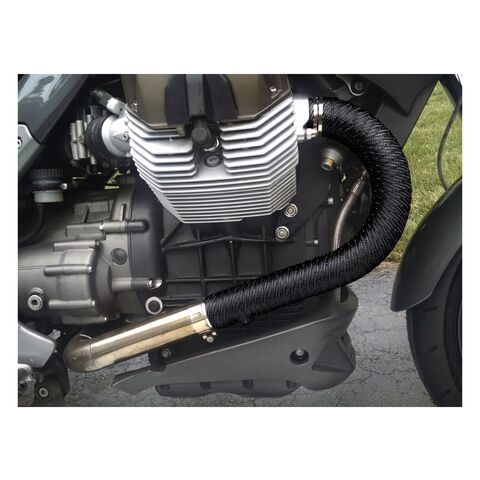 Design Engineering Inc. Black Titanium Exhaust Wrap 2" x 15' [Open Box]