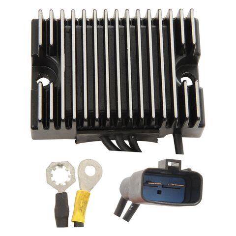 Drag Specialties Solid State Regulator For Harley FXD 1999-2003 Black [Blemished - Good]