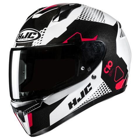 HJC C10 Aspa Helmet SM / White/Black/Red [Blemished - Good]