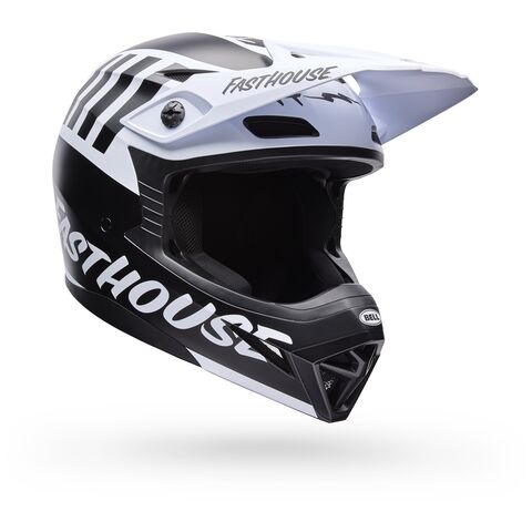 Bell MX-10 Mips Fasthouse Helmet Black/White / MD [Open Box]