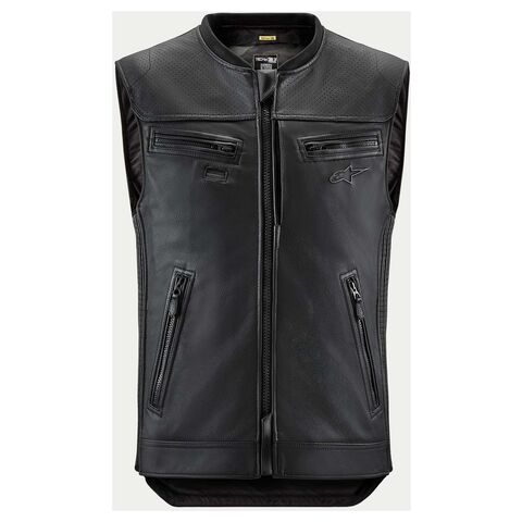 Alpinestars Tech-Air 3 V2 Leather Vest Airbag System Black / 2XL [Open Box]