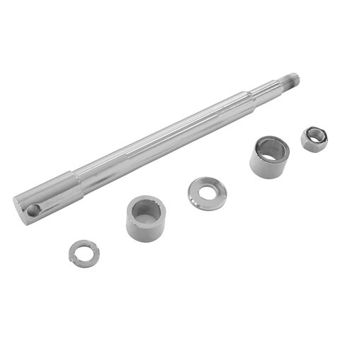 V-Twin Mfg. Replacement Front Axle Kit For Harley Touring 2008-2025 Chrome [Blemished - Good]