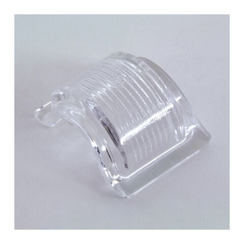 V-Twin Mfg. Tombstone Taillight Replacement Lens For Harley FL 1947-1954 Clear Glass Top Lens [Blemished - Good]