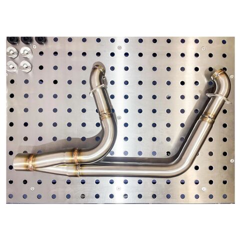 Stealth Pipes Inc 2 into 1 High Performance Exhaust For Harley M8 Softail 2018-2024 Street Sweeper ... [Open Box]